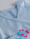 Popees Soft Cotton Side Tie Jhabla (0-6 Months) for Baby Girls