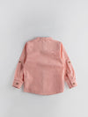 Popees Classic Cotton Full Sleeved Mandarine Collar Shirt (1-8 Years) for Boys