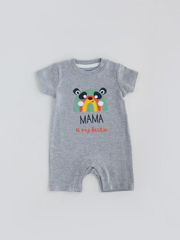 Popees Comfy & Cute Printed Half Sleeve Romper (3-18 Months) for Boys