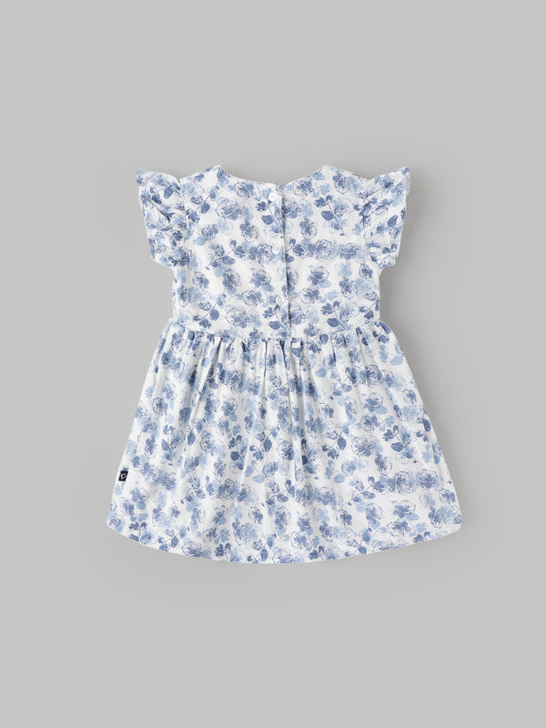 Popees Printed Short Sleeve Dress (3-36 Months) for Girls
