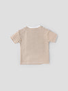 Popees Cotton Boys T-Shirt for Ages (1–8 Years) with Patch Pocket for Kid
