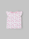 Popees Printed Front Open Jhabla (0–6 Months) for Baby Girls