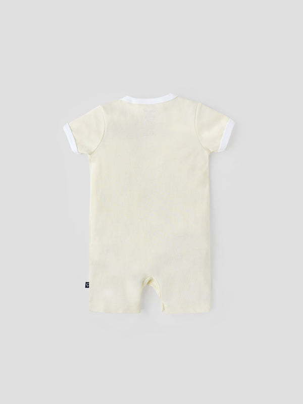 Popees Half Sleeve Romper (0–6 Months) for Baby Boys