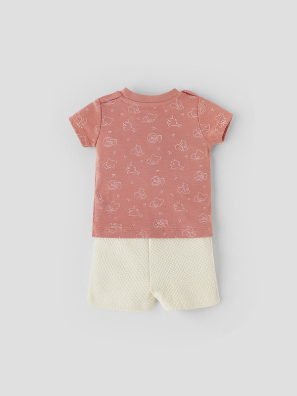 Popees Cotton Co-ord Set for Baby Boys (0–9 Months) – Comfy & Cute Outfit