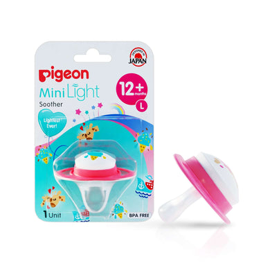 Minilight Baby Soother – Size L, Gentle & Comfortable Pacifier for Infants, Skin-friendly Design for Daily Use