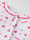 Popees Printed Front Open Jhabla (0–6 Months) for Baby Girls