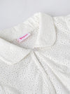 Popees Elegant White Eyelet Embroidered Jacket (3-36 Months) for Baby Girls