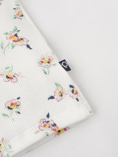 Popees Printed Half Sleeve Front Open Top (0-9 Months) for Baby Girls