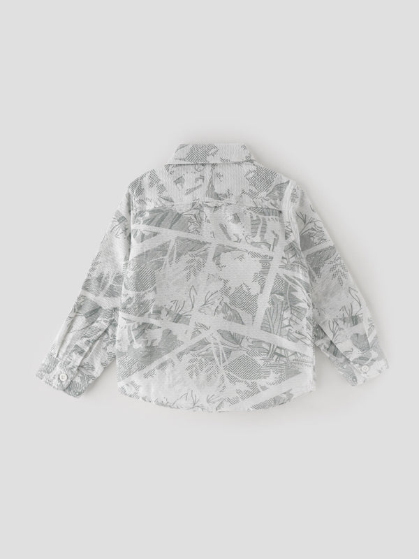 Popees Adorable Full Sleeve Printed Shirt (1-8 Years) for Boys