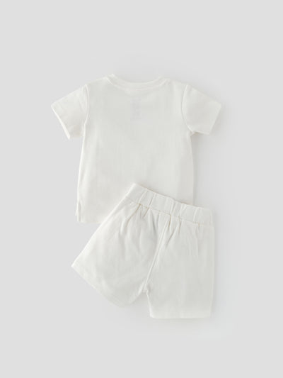 Trendy Chest Printed Coordinated Set for Boys