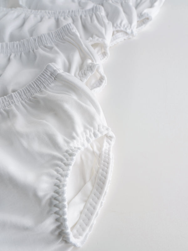 Popees 100% Cotton Panties 5 Pieces Set for Newborn Babies