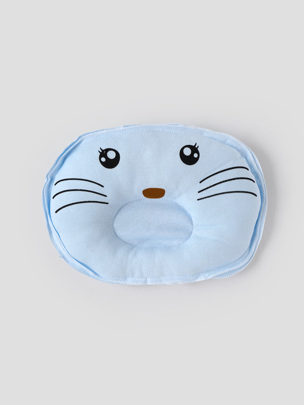 Popees Baby Cat Shaped Pillow – Soft Head Support Cushion for Newborns