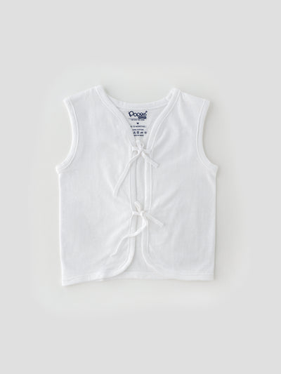 Popees Baby Jhabla – 100% Cotton, Skin-friendly Front Knot Tops for Newborns & Infants (Pack of 6)