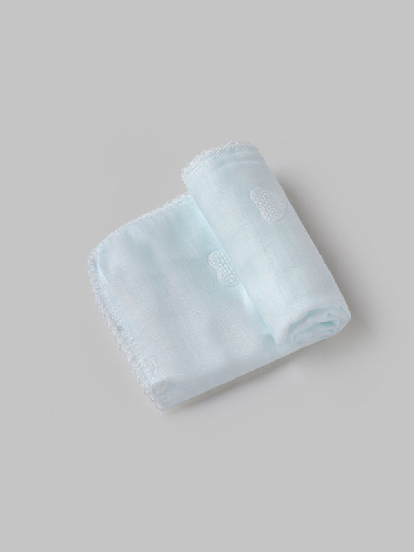 Popees Baby Cotton Hand Towel, Soft Absorbent Newborn Washcloth