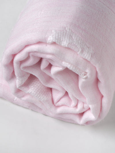 Popees Super Soft Cotton Baby Bath Towel for Newborns & Infants |Highly Absorbent, Gentle on Sensitive Skin, Light Pink