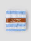 Popees Baby Towel for Newborns, Soft Muslin Cotton Bath Towel, Blue Stripe