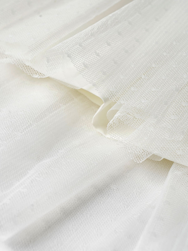 Popees Satin & Net Party Wear Dress (9M-4Y) for Baby Girls