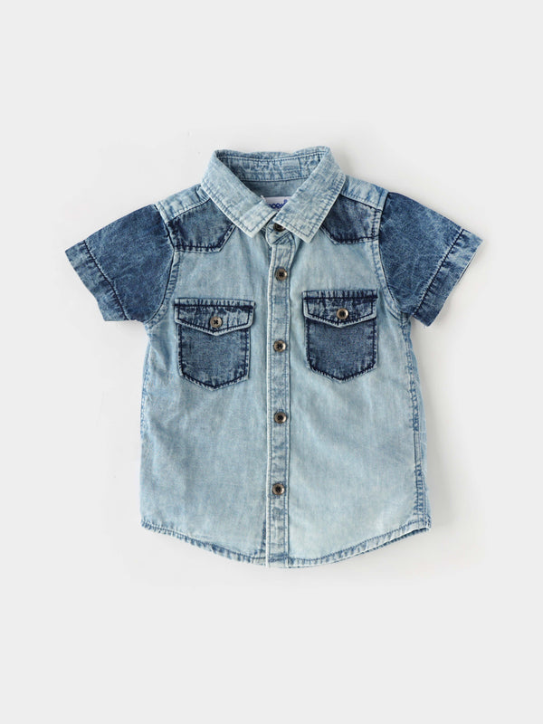 Stylish & Trendy Denim Shirt for Boys Overview