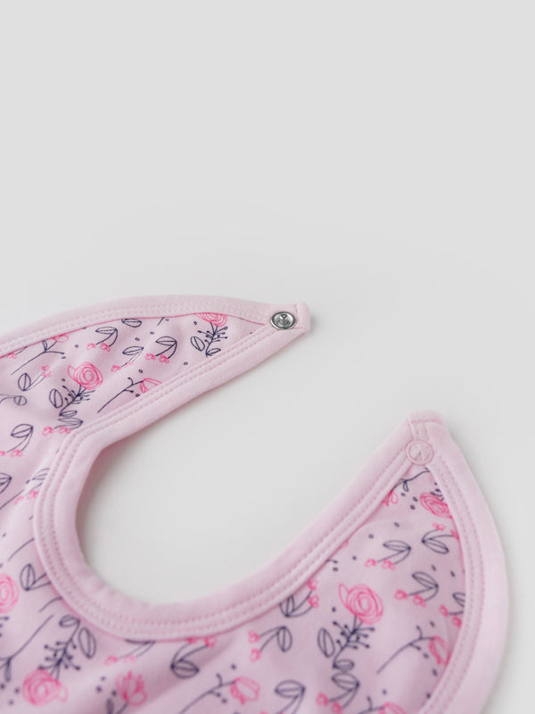 Popees Cozy Cotton knitted Bibs (color and design may vary depending on availability)