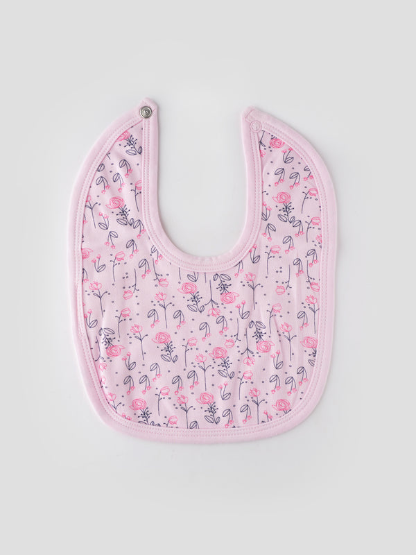 Popees Cozy Cotton knitted Bibs (color and design may vary depending on availability)
